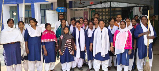 जीविका मॉडल से बदली सदर अस्पताल की तस्वीर, सफाई कर्मियों की बढ़ी आय